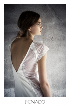 Ninaco Couture white luxury gown